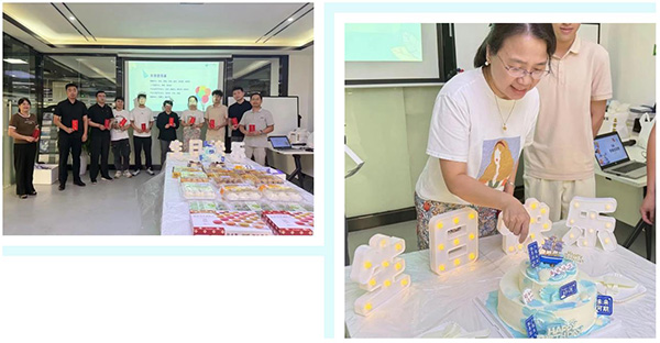 夏日同歡，生辰同賀 | 億天凈化第二季度員工生日會(huì)